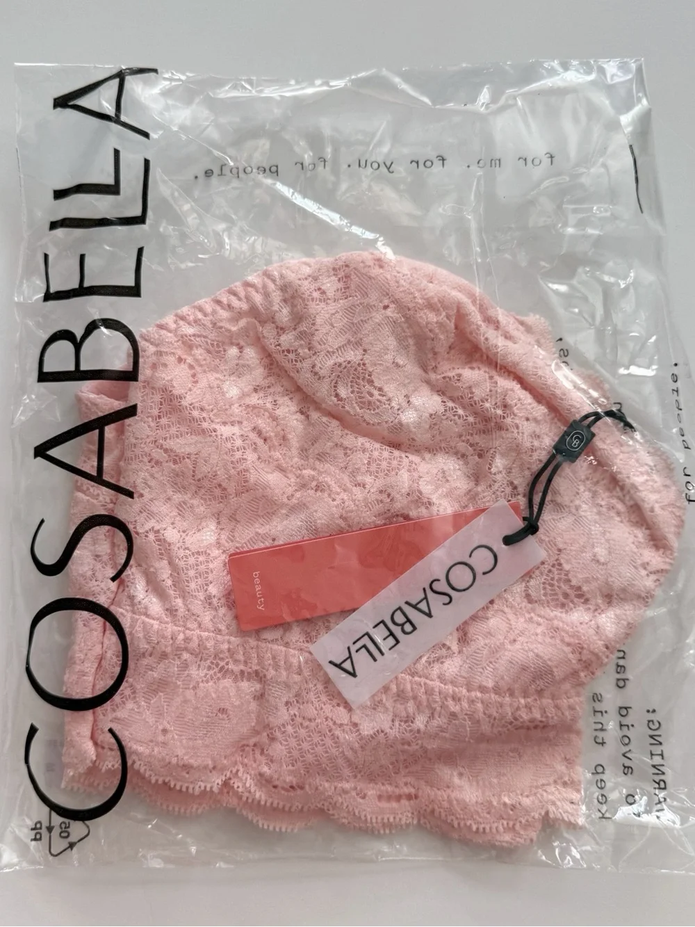 Cosabella Never Say Never Beauty Sweetie Bralette M Medium or S Small NWT